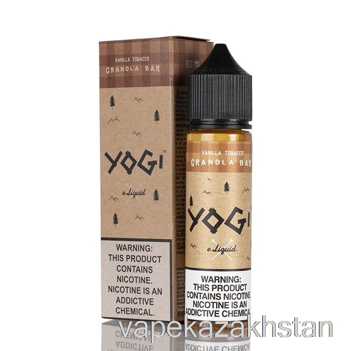 Vape Smoke Vanilla Tobacco Granola Bar - Yogi E-Liquid - 60mL 0mg